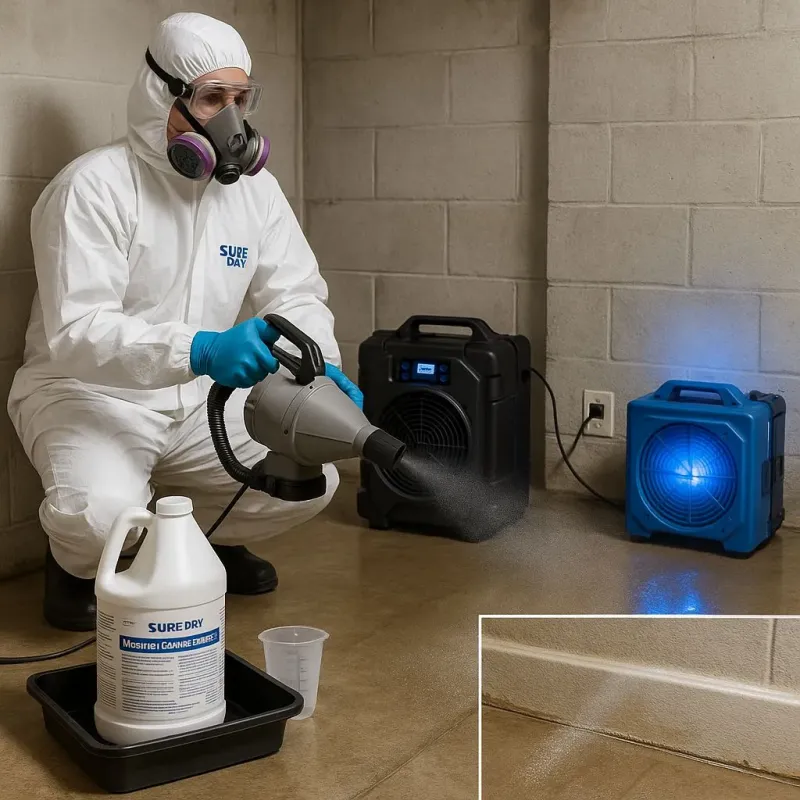Sanitization and Odor Removal process in Monroeville, AL