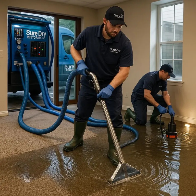 Water Extraction and Removal process in Monroeville, AL